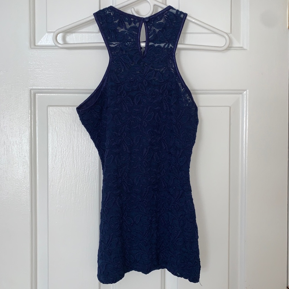 Bebe Lace Tank - Picture 4 of 6